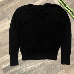 Calvin Klein Women's Black V-Neck Sweater